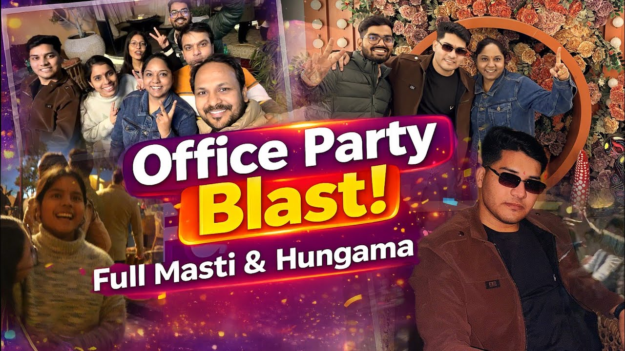 Office Party Ka Full Hungama 😍 | Dance, Singing & Unlimited Fun | OFFICE DRAMA EP - 12 | VLOG 85