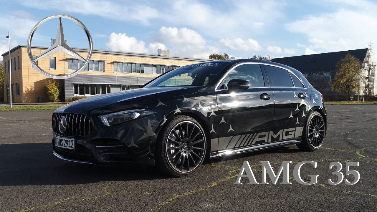 Mercedes AMG A35 4Matic 2020 HighSpeed German Autobahn Review POV by MarCar