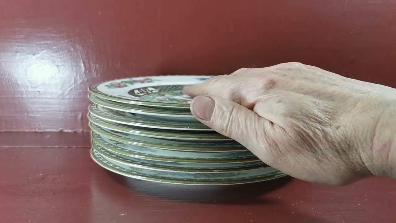 Антикварная десертная тарелка Coalport China Indian Tree диаметром 8,5 дюймов.