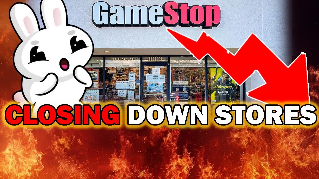 Магазины Gamestop закрываются