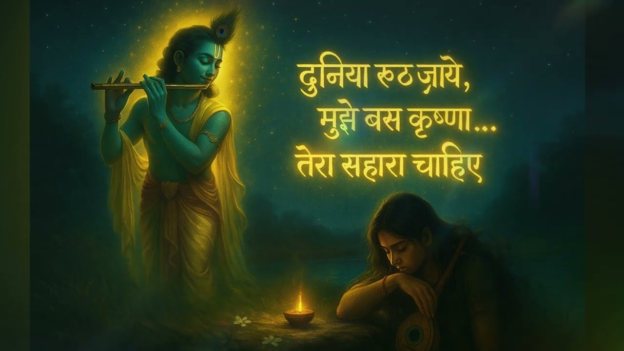 दुनिया रूठ जाए… मुझे बस Krishna तेरा सहारा चाहिए When The World Walks Away – I Still Choose Krishna