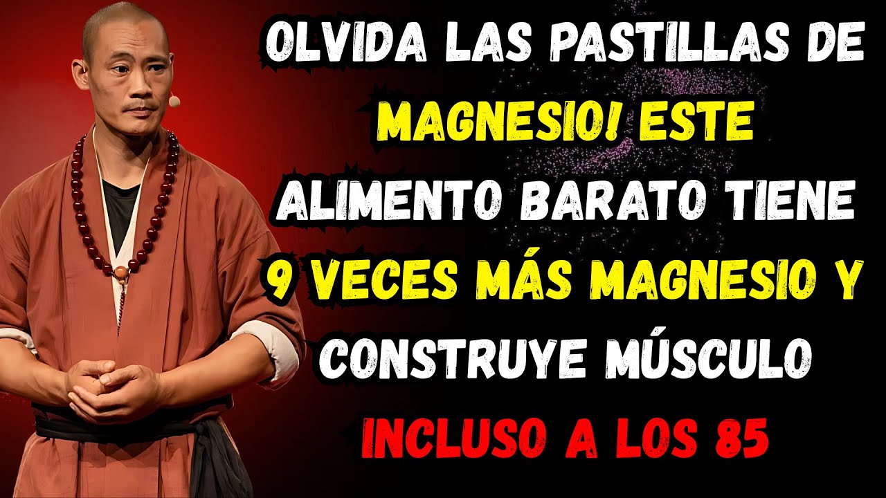 Olvida los suplementos de magnesio! Este alimento construye músculo y combate la sarcopenia - hengYi