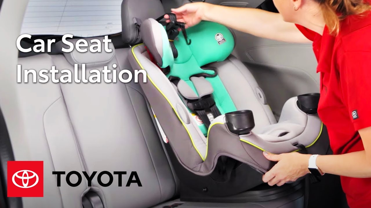 Toyota How-To: Installing a Car Seat in Your Toyota Sienna | Toyota