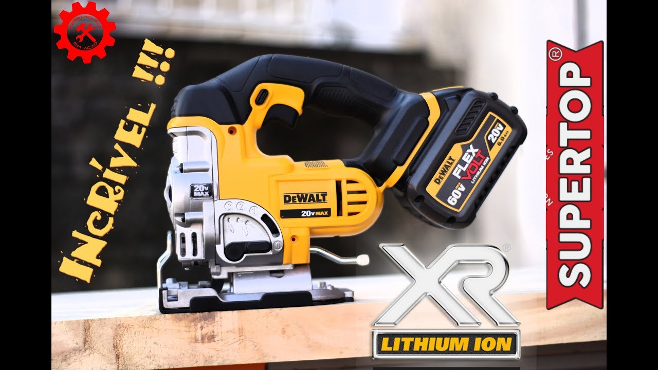 DeWALT a Melhor De Todas - Serra Tico Tico DCS331 20v