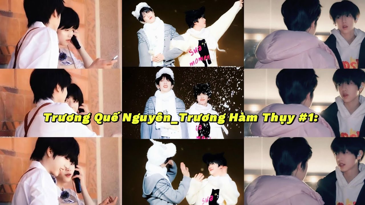 [TikTok🌼] 🎊 Trương Quế Nguyên_Trương Hàm Thụy #1| Nguyên Thụy khiến ta không thể rời mắt👀