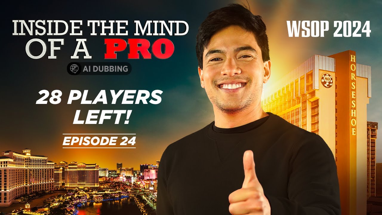 &spades;&clubs;&hearts;&diams; Inside the Mind of a Pro @ 2024 WSOP EP24 (Pierre Calamusa)