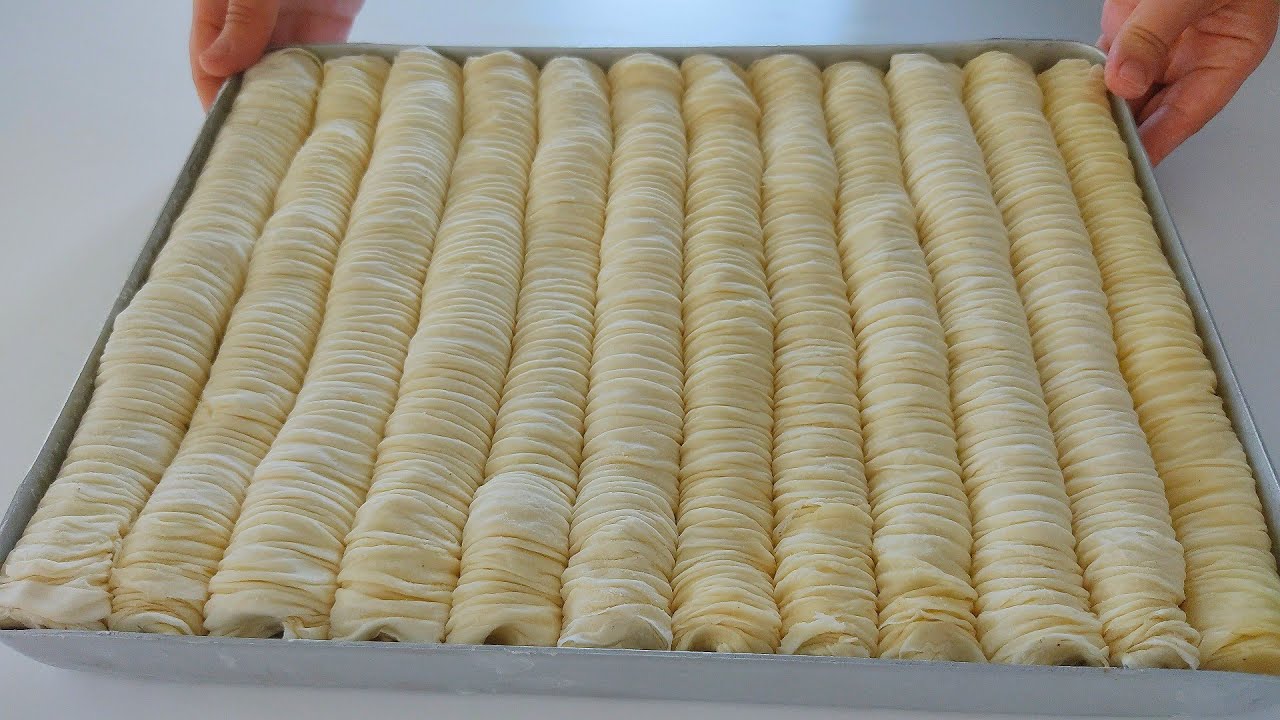 Вы когда-нибудь ели такие сладости? Самая вкусная хрустящая тукишская пахлава