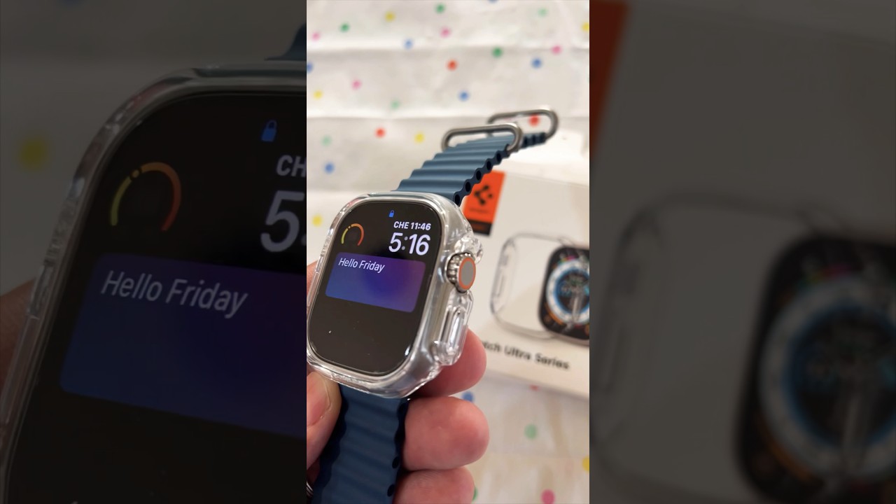 Apple watch Ultra 2 case#  Spigen thin protective case