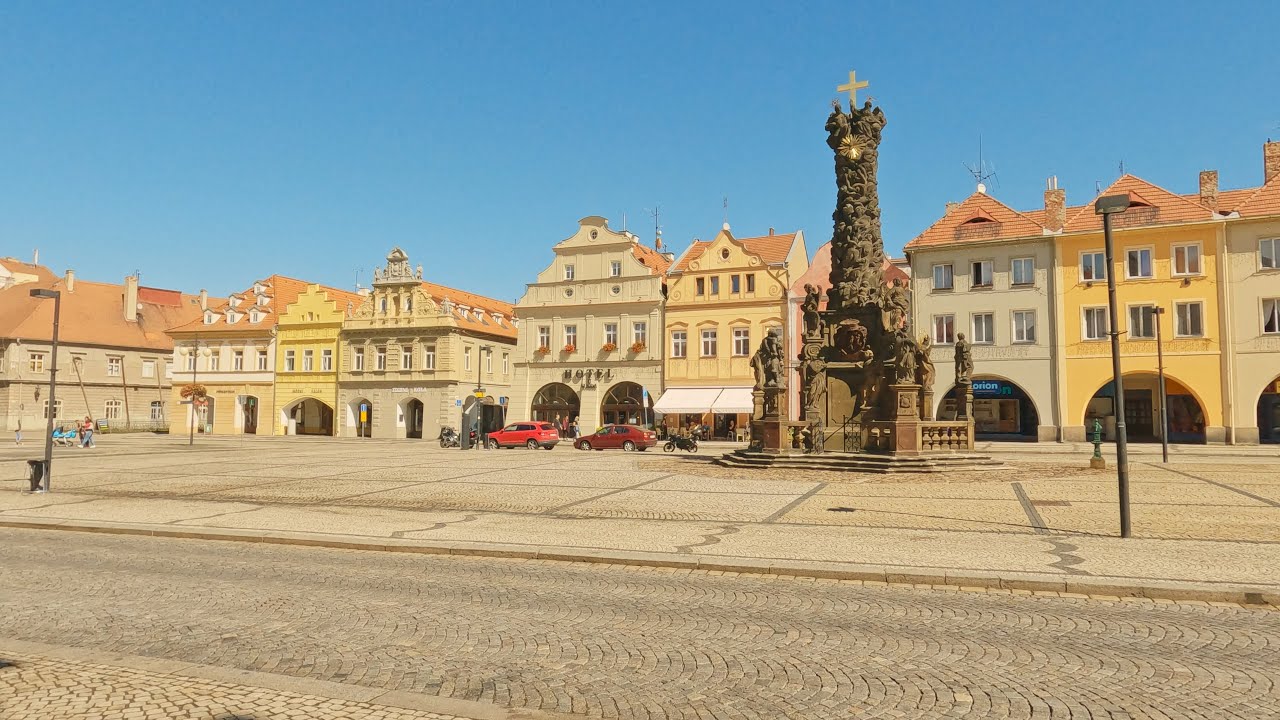 Žatec centrum, procházkou 7. 9.2025, 4K