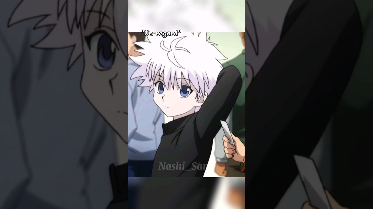 Killua est trop mignon quand il sourit😍 #anime #love #kirua #zoldyck #trending #viral #shorts