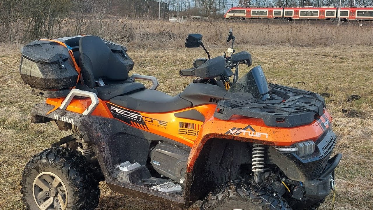 Banda Redstone 550. Przedwiośnie roztopy, błoto. Mud, offroad, 4x4