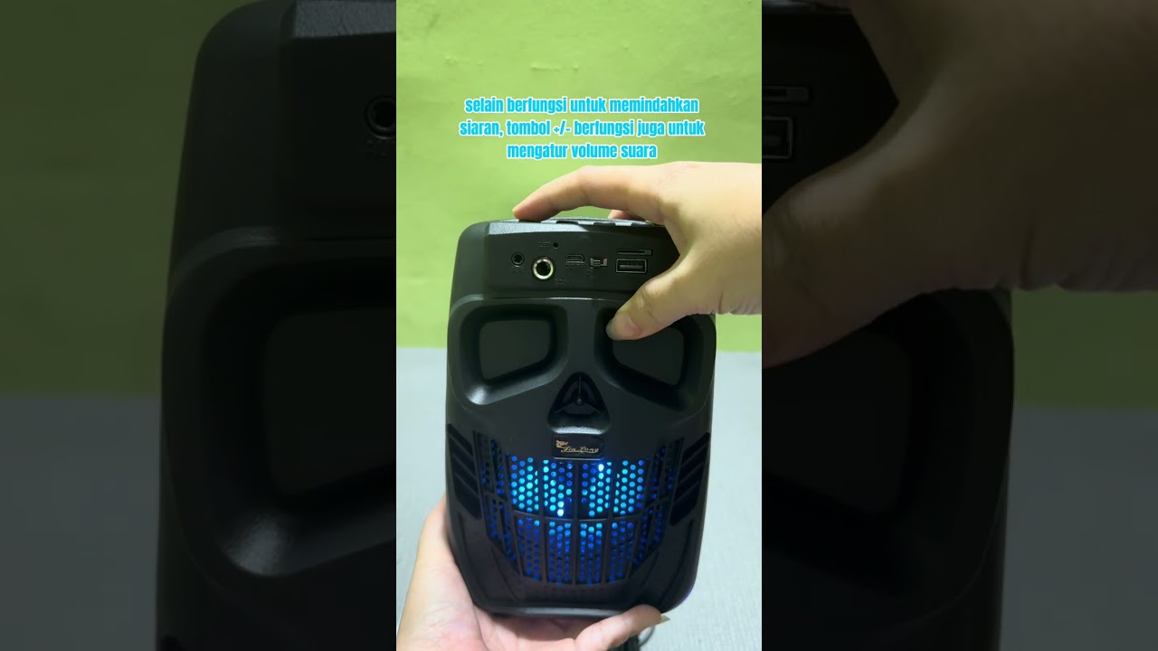 Speaker Portable Bluetooth Jinlong JL1803AC#speaker #portable #bluetooth #karaoke #share #tips #cara