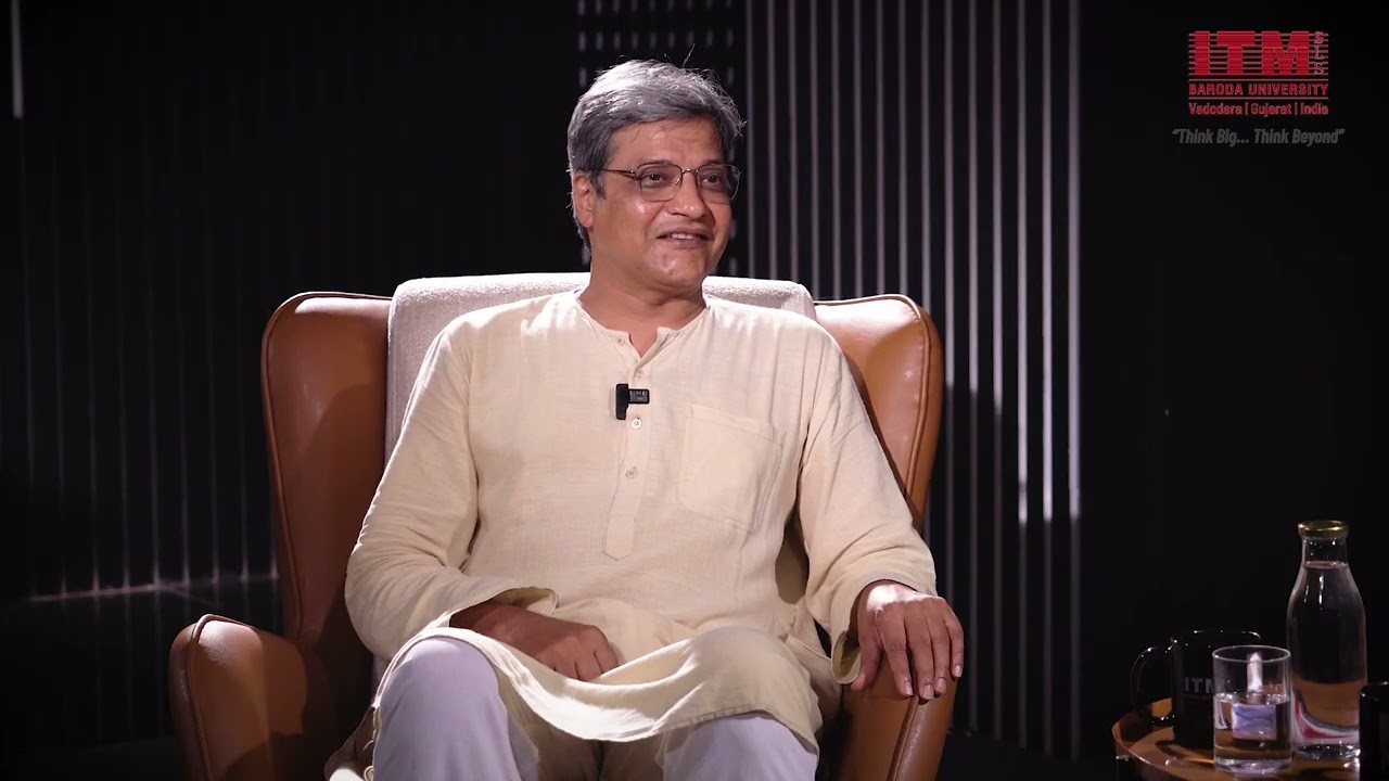 Podcast with Sopan Joshi at ITM SLS Baroda University