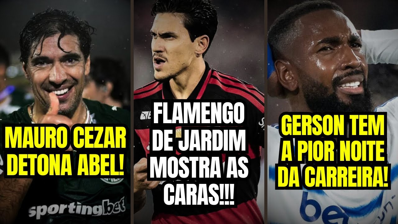 Flamengo VENCE e MOSTRA DIFERENÇAS! Mauro Cézar CRITICOU Abel! Noite RUIM para Gerson e Marcão! 