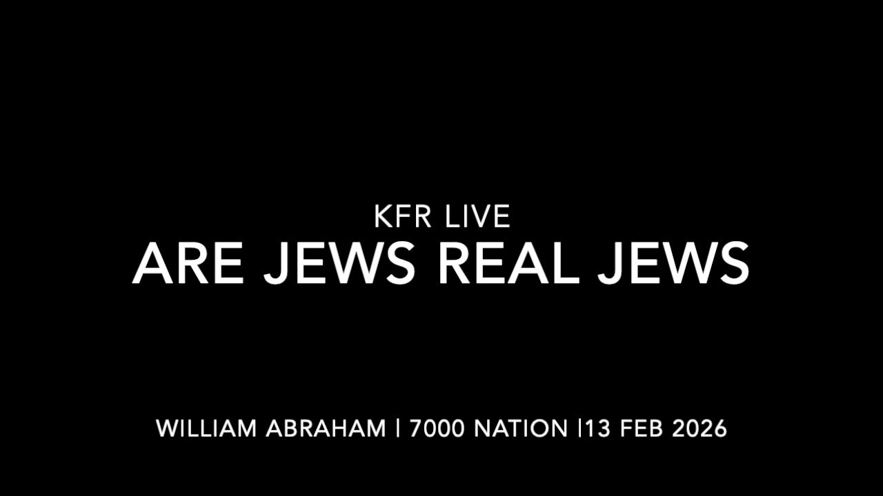 Are Jews Really Jews? The Khazar Theory Examined | KFR Live (13 Feb 2026)