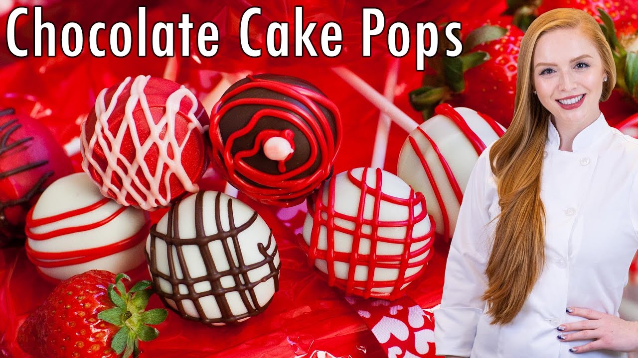 How to Make Cake Pops - Salted Caramel Chocolate Cake Pops!!