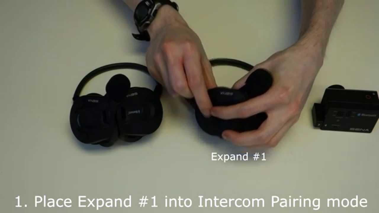 Sena Bluetooth Audio Pack for GoPro (Two Expand Headsets and One Bluetooth Audio Pack)
