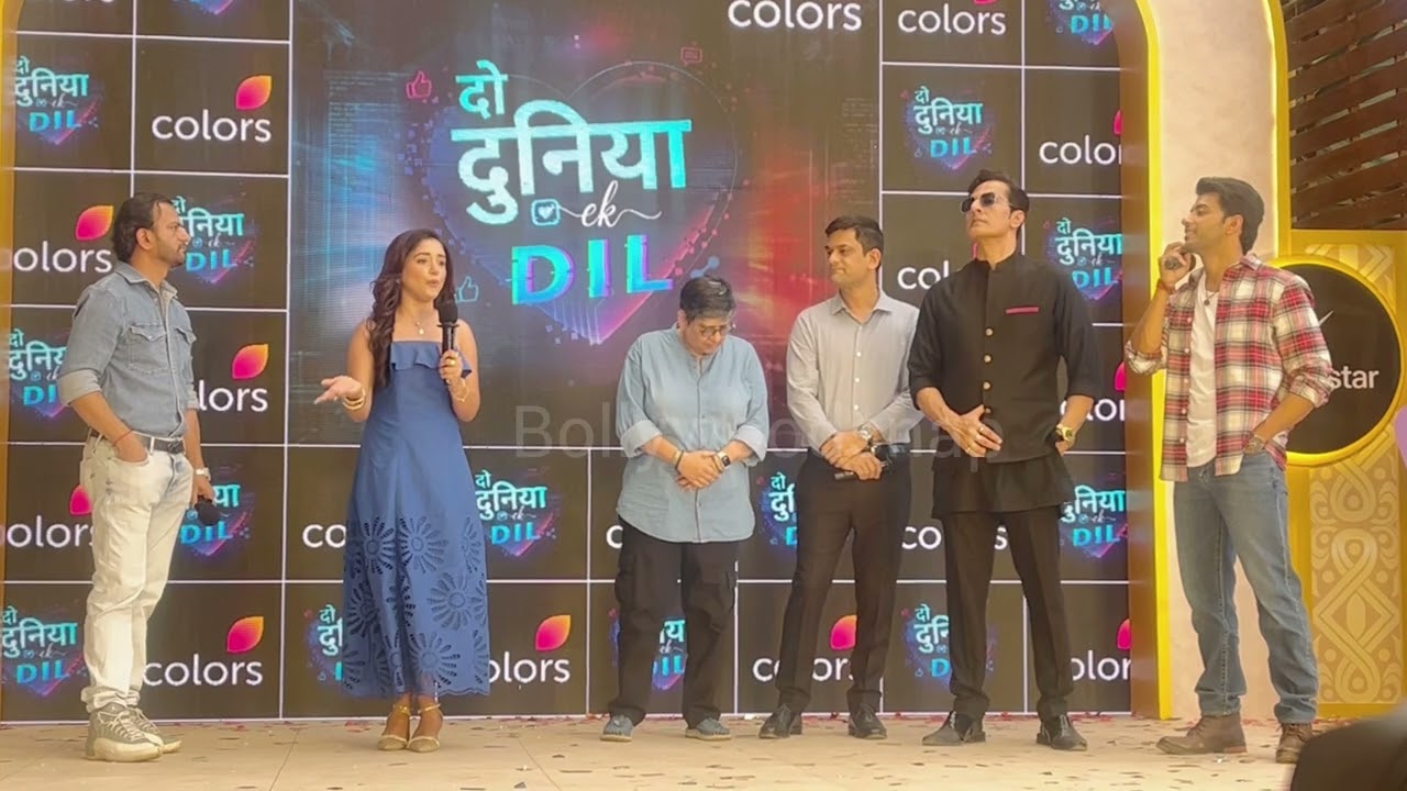 Colors Tv New Show Launch Do Dil Ek Duniya With Sudanshu Pandey , Vikram And Rachi Sharma #colorstv 