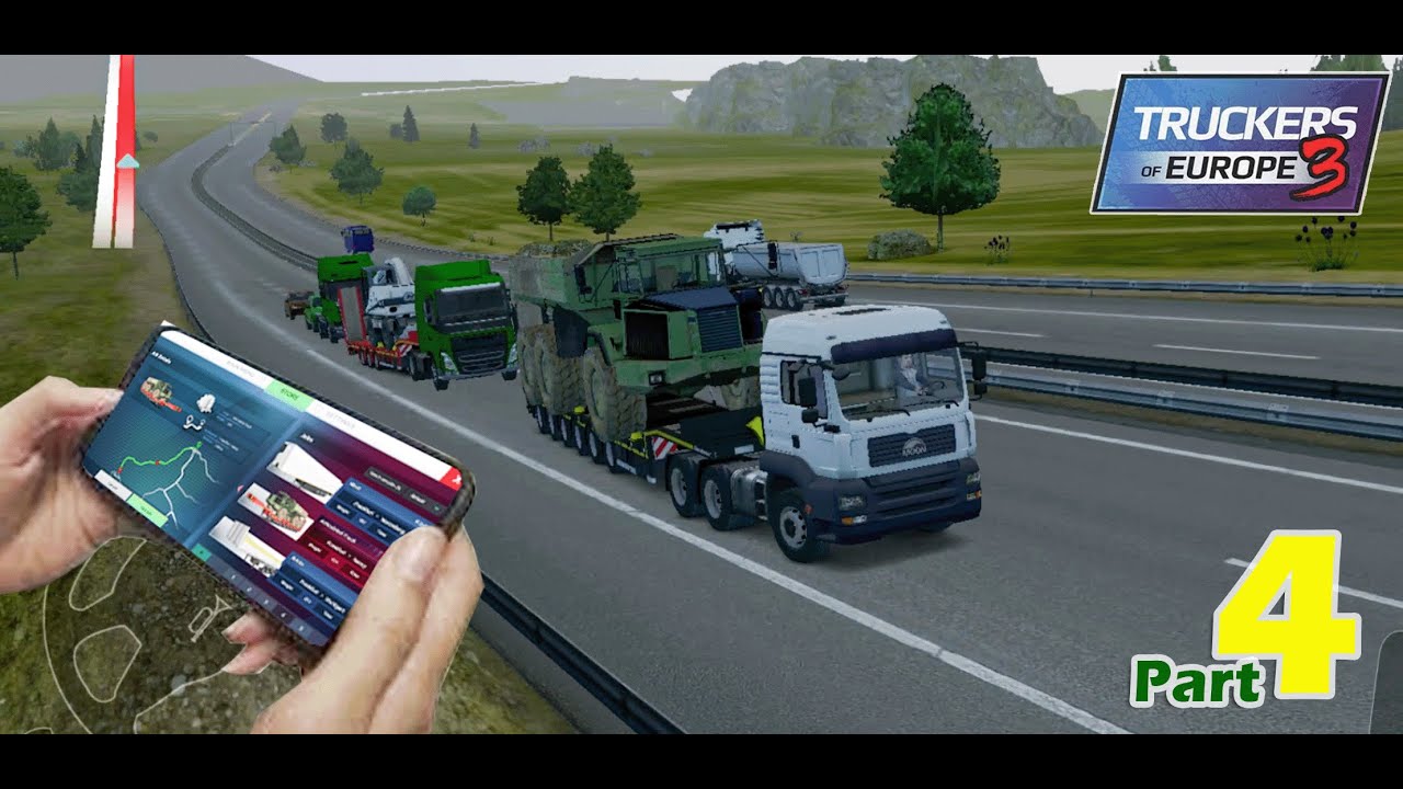Truckers Of Europe 3  | Delivering Artlculated truck from Fankfurt to Nancy (Android, iOS) Gameplay