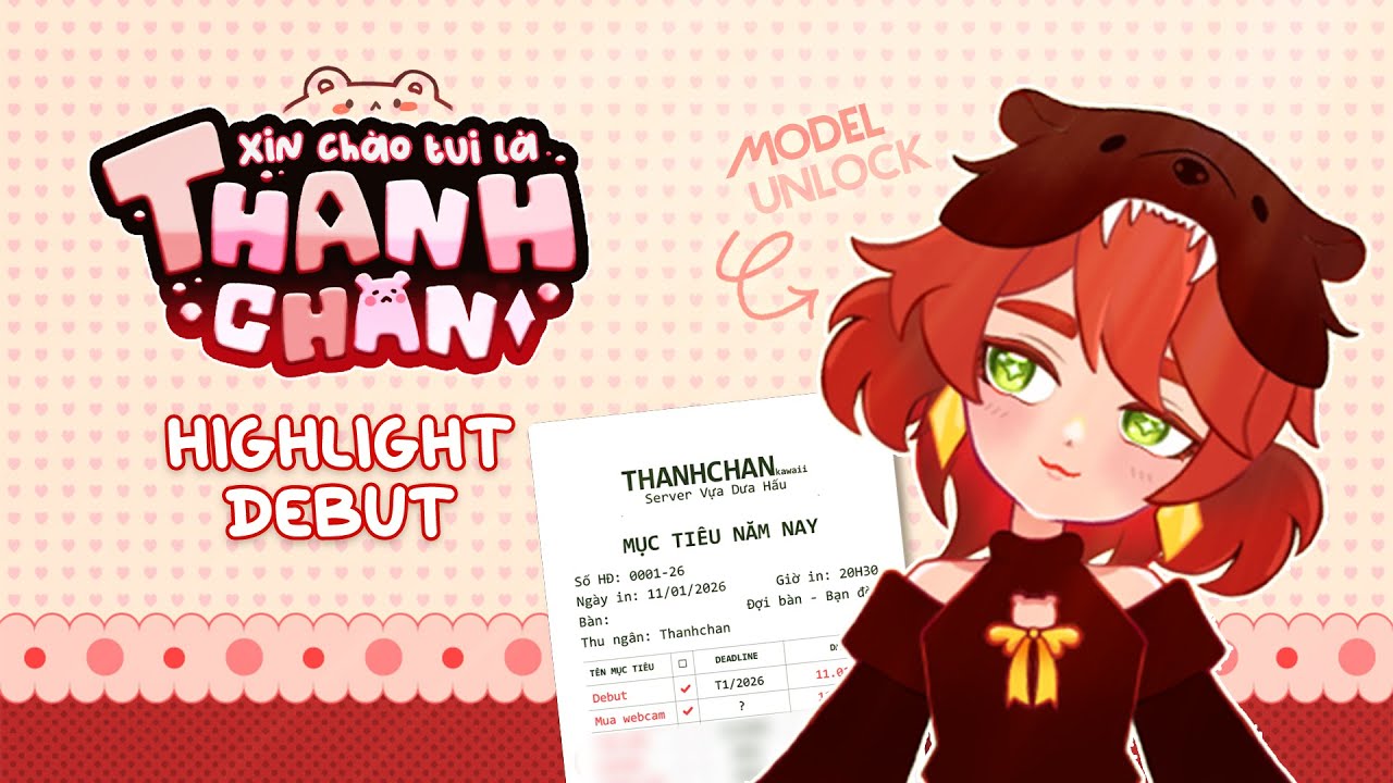 VTUBER NÀY ĐẦU GẤU QUÁ !!! | HIGHLIGHT DEBUT STREAM 11.01.2026