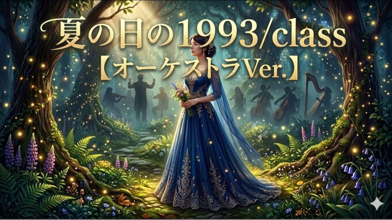「夏の日の1993 / class」 をオーケストラアレンジしたら…【AIカバー】