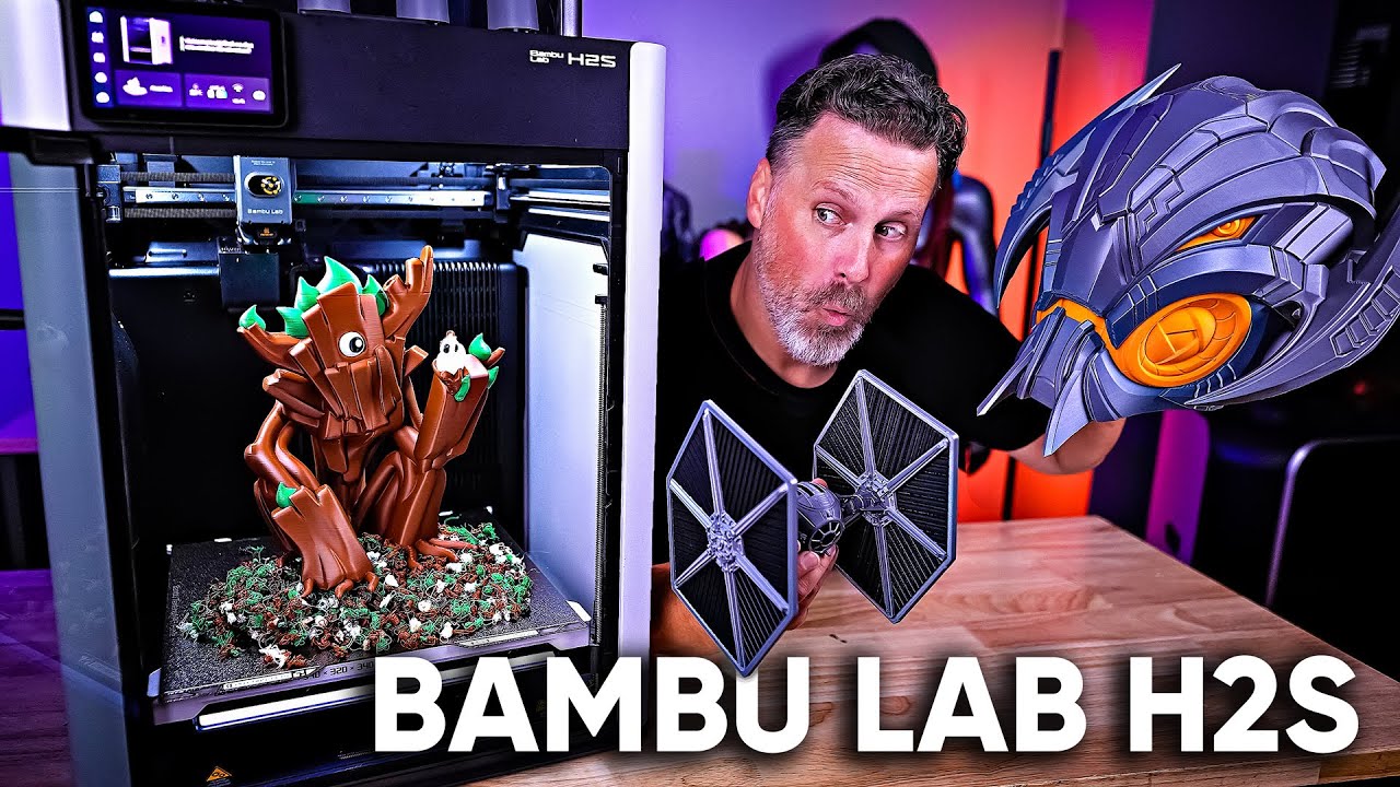 Bambu Lab H2S is HUGE! But is it Too Little Too Late?