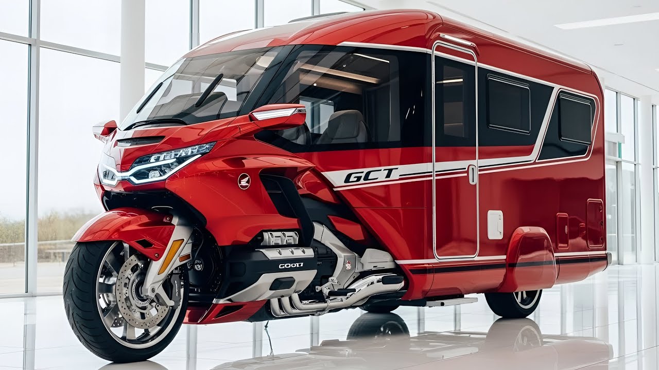Кемпер для Honda Gold Wing GCT 2026 года | Идеальный кемпер для туристических мотоциклов