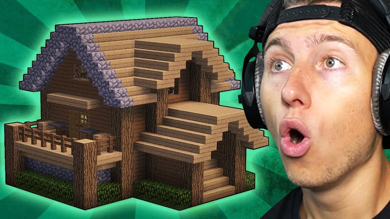 Ich BAUE mein ERSTES HAUS in MINECRAFT! #1