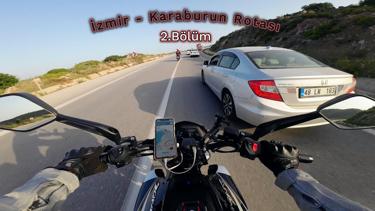 İki Motosiklet Mordoğan'dan İzmir'e Bol Virajlı Yolculuk - 2.Bölüm