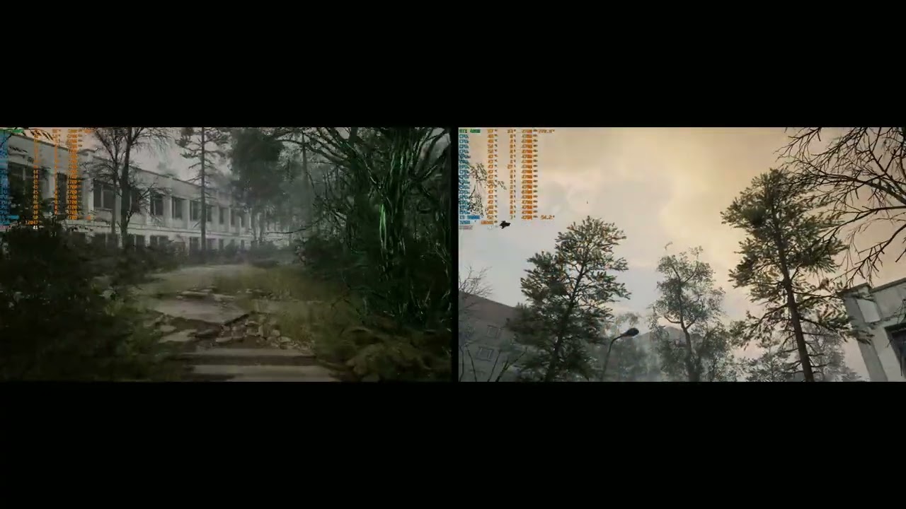 Chernobylite RTX 3080Ti vs RTX 4090 4K Ultra ray tracing