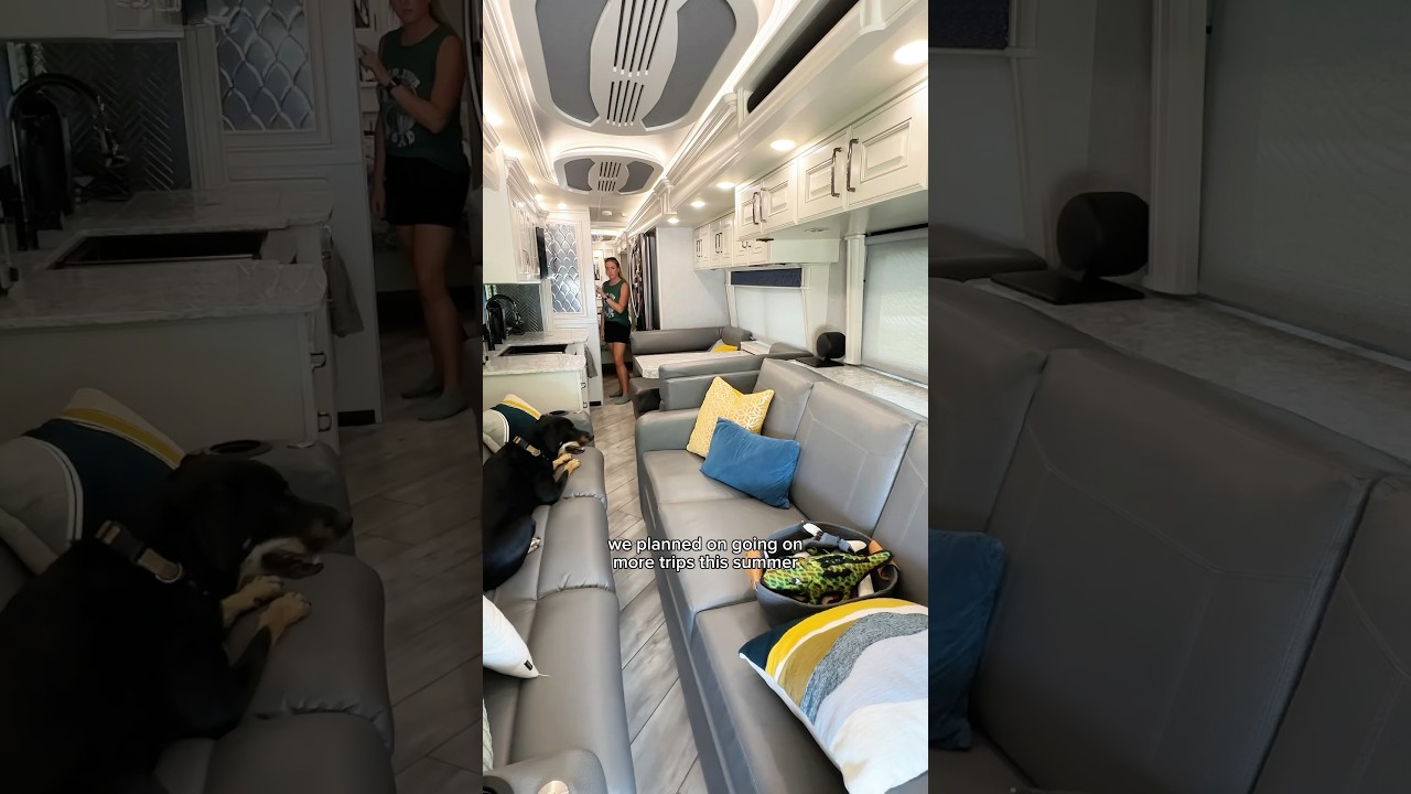 🚍 Pack, drive, unpack repeat! We&rsquo;re a little out of practice these days 😅 #motorhome #rv #travel