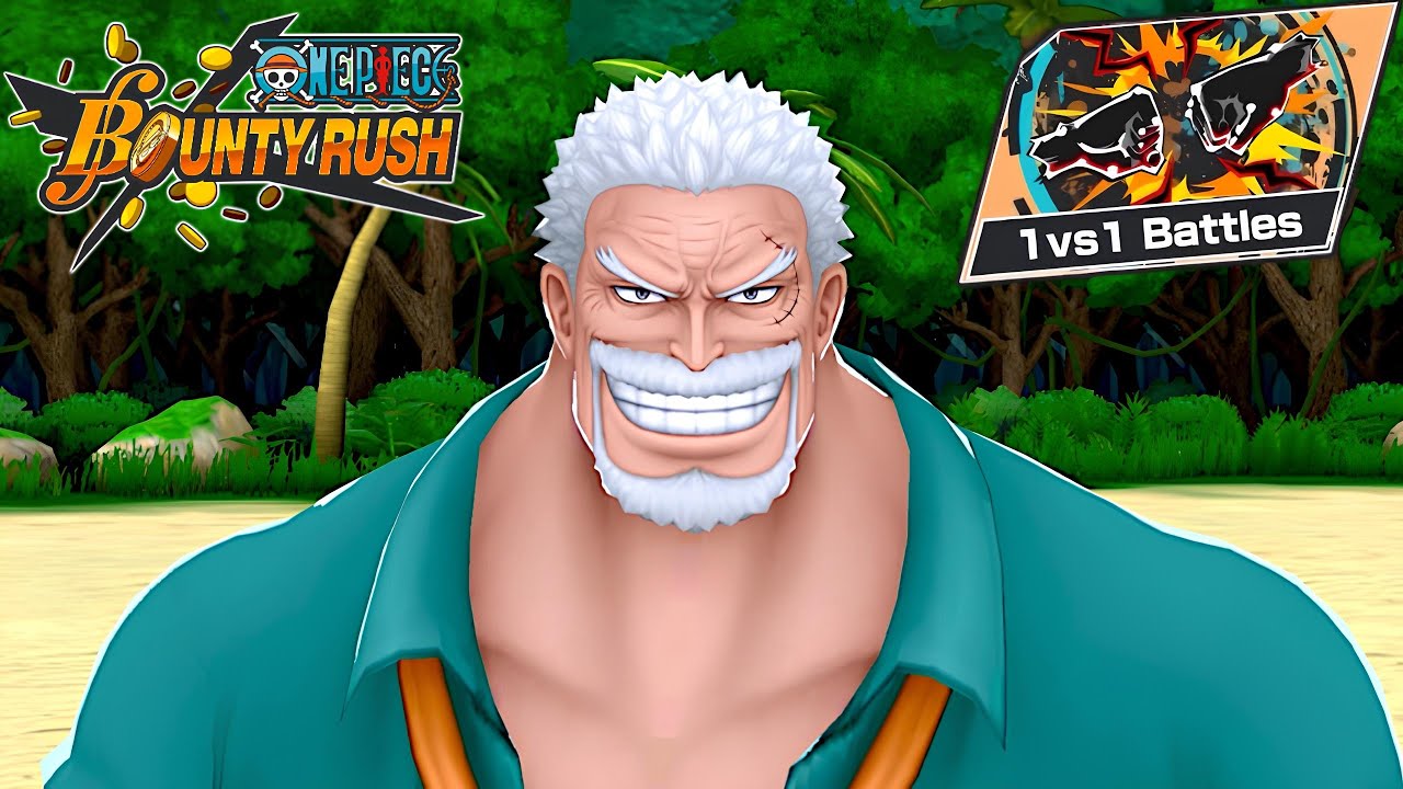 Monkey D Garp 1:1 Battle play | One Piece Bounty Rush | OPBR