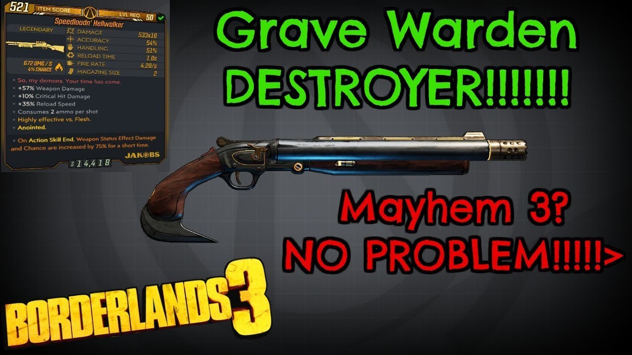 Best weapon against the Grave Warden