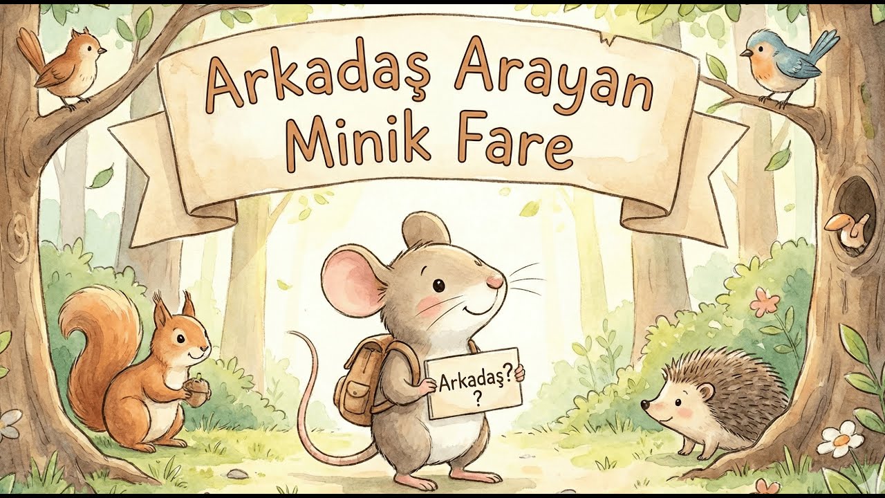 Çocuk Masalları - Arkadaş Arayan Minik Fare - 28