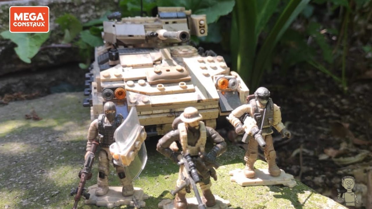 Review Call of Duty Mega Construx Desert Tank 2016