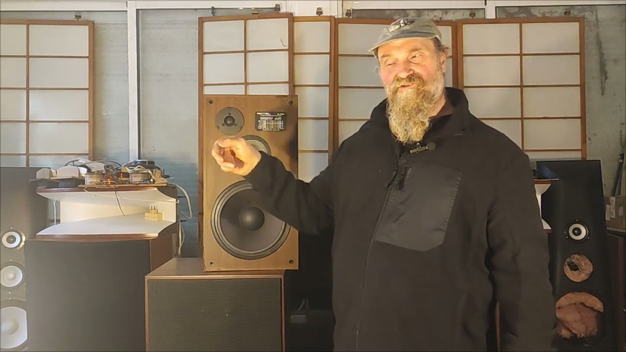 Restauration enceintes Rotel RL-1000: c'est tout moi!