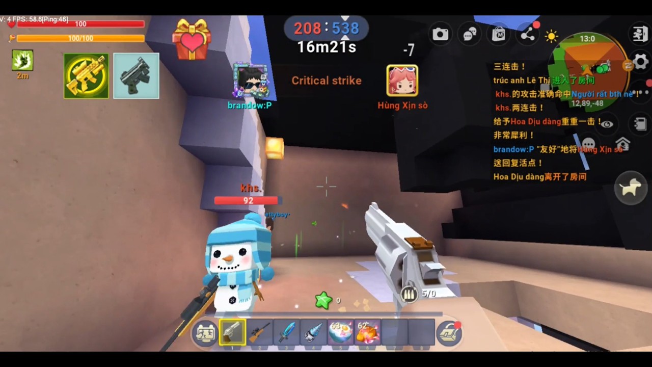 ĐẠI CHIẾN PVP CÁC ĐỐI CỨNG MINIWORLD!!?