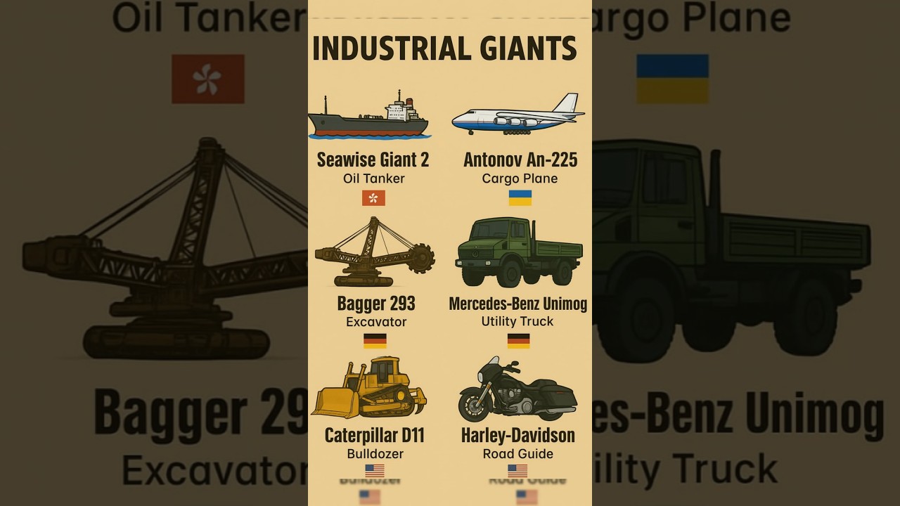 Industrial Giants #ytshorts #giant #industry