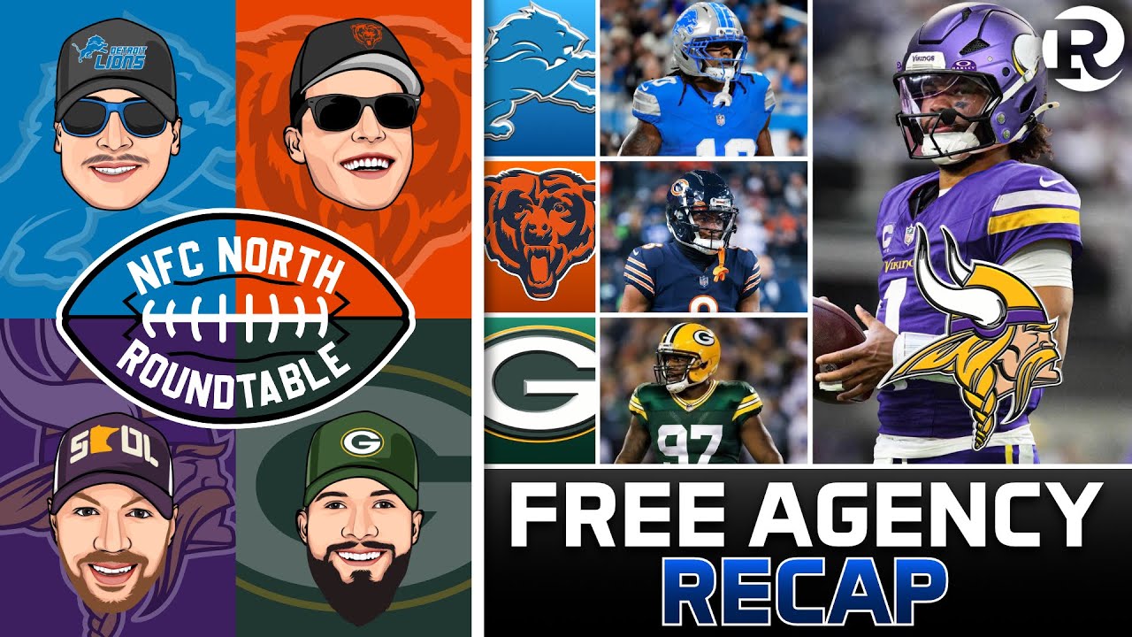 NFC North MASSIVE Free Agent Moves and Draft Needs