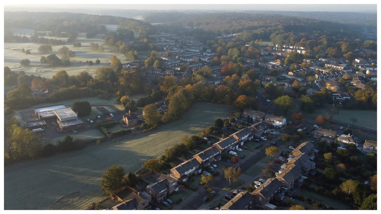 Forestdale, Selsdon & Palace Green, Croydon - from the air