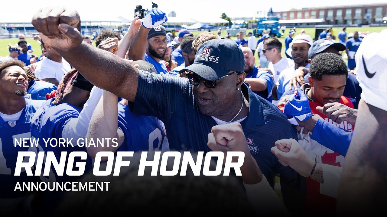 Giants REVEAL 2022 Ring of Honor Inductees