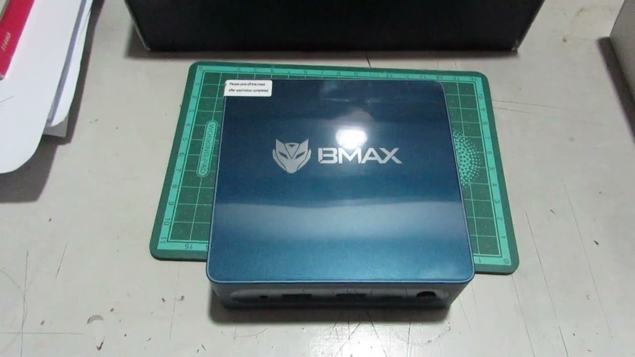 Unboxing BMAX B4 Ultra + Install Ubuntu