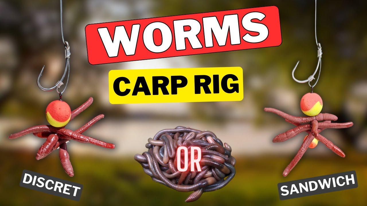 Worms Rig: Catch Carp With Worms (How To Rig)