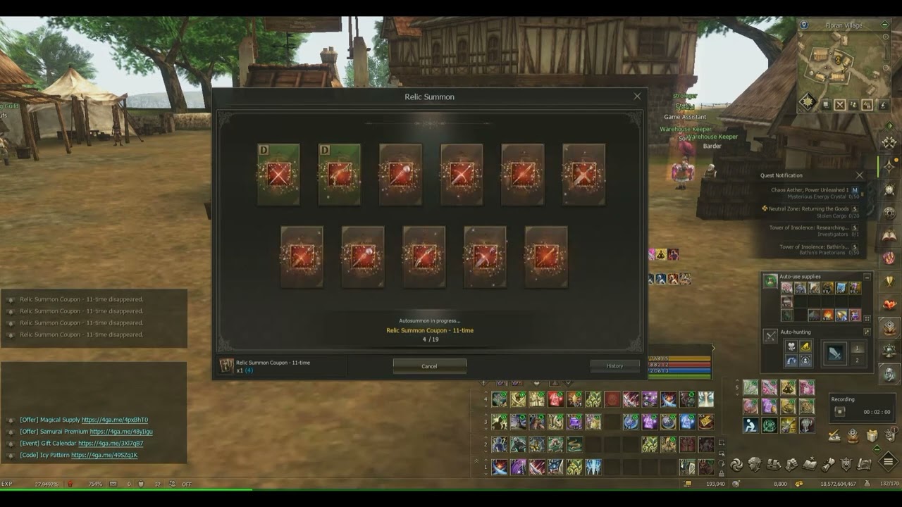 Lineage 2 Core - Event Relic + Free Relic