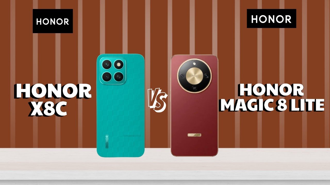 Honor X8C Vs Honor Magic 8 Lite 