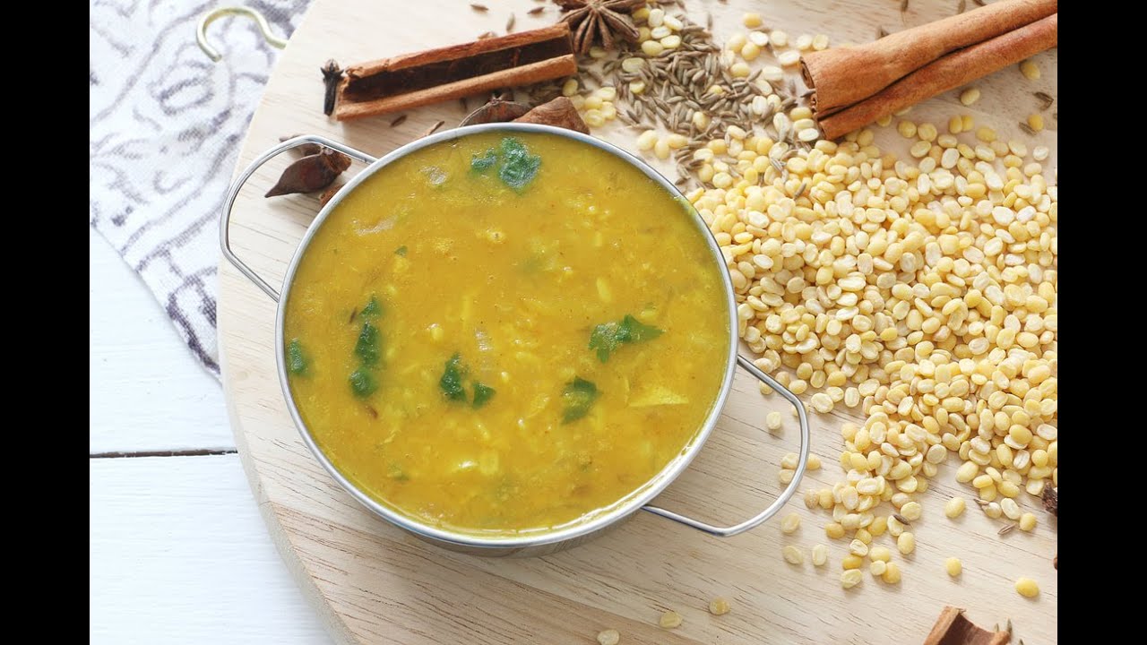 Mung bean soup fast for cleansing, detoxification and weight loss