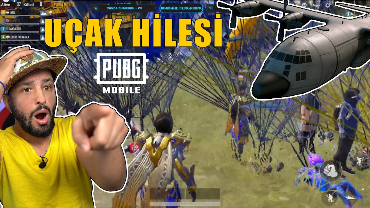 Uçak Hilesi Nasıl Yapılır - Ping Hilesi - PUBG Mobile