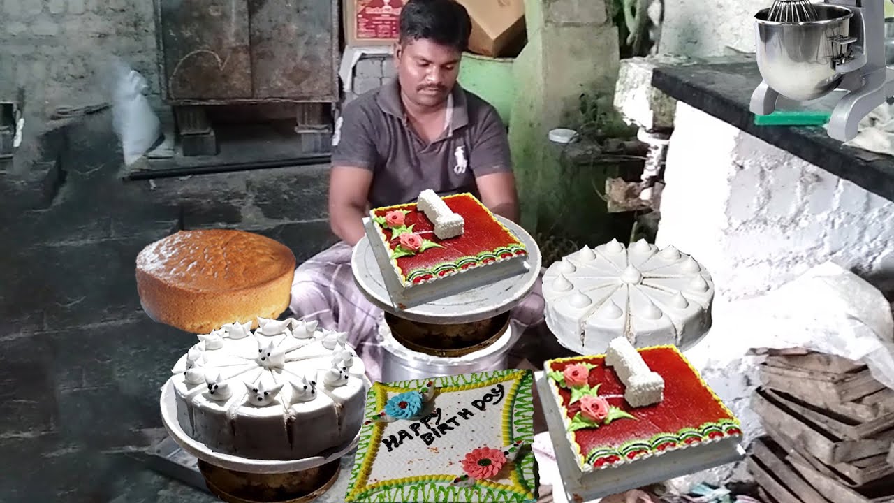 Making Of Cakes In Bakery | How To Make Cakes In Bakery | #Cakes