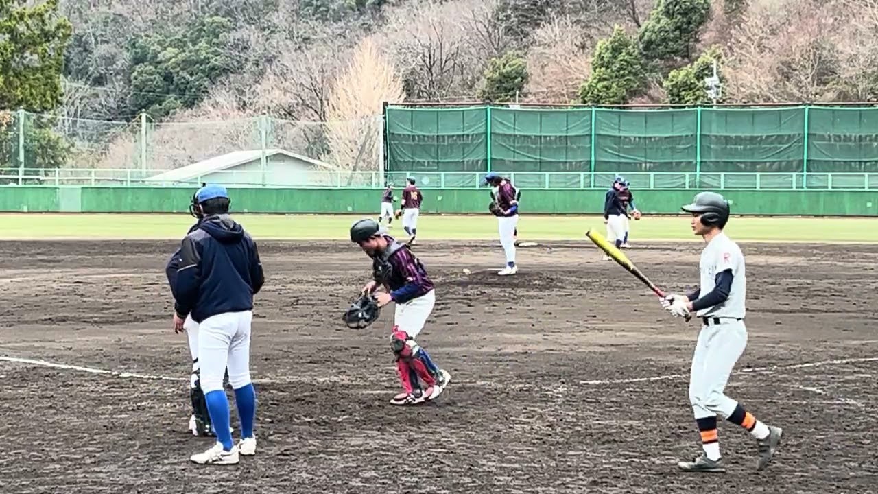 2026.2.26 vs 京産大 2試合目　8回表