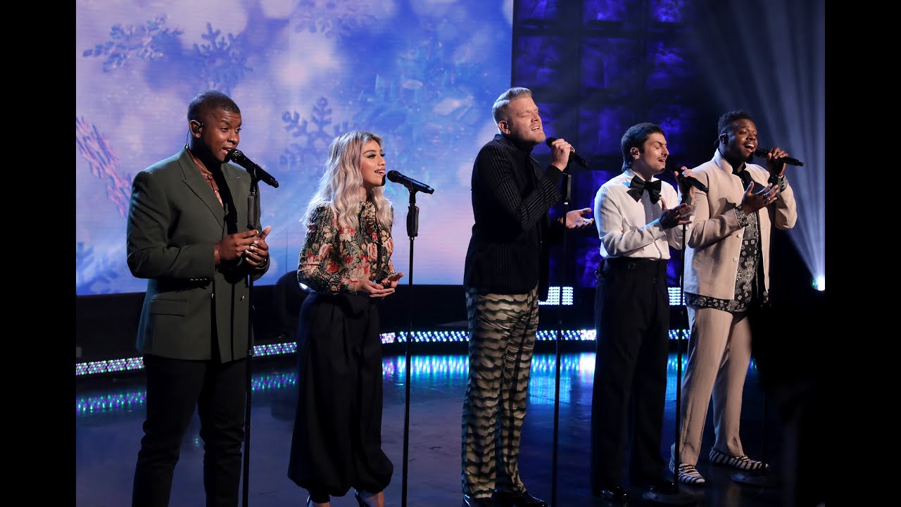 Pentatonix Performs 'I Just Called to Say I Love You'